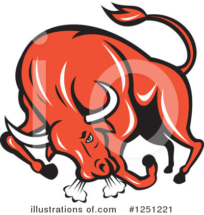 Bull Clipart #1251221 by patrimonio