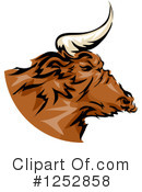 Bull Clipart #1252858 by BNP Design Studio