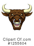 Bull Clipart #1255604 by AtStockIllustration