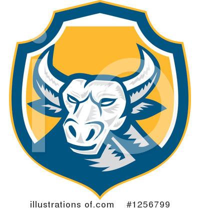 Bull Clipart #1256799 by patrimonio
