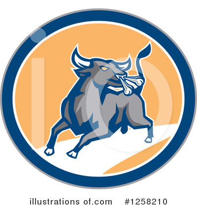 Bull Clipart #1258210 by patrimonio