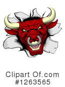 Bull Clipart #1263565 by AtStockIllustration
