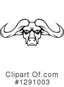 Bull Clipart #1291003 by Vector Tradition SM
