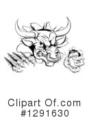 Bull Clipart #1291630 by AtStockIllustration