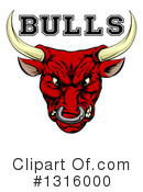 Bull Clipart #1316000 by AtStockIllustration
