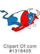 Bull Clipart #1318405 by LaffToon
