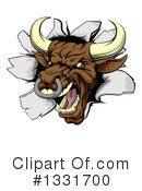 Bull Clipart #1331700 by AtStockIllustration