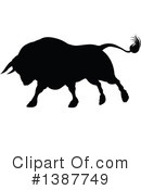 Bull Clipart #1387749 by AtStockIllustration
