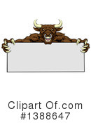 Bull Clipart #1388647 by AtStockIllustration