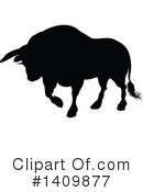 Bull Clipart #1409877 by AtStockIllustration