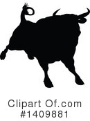 Bull Clipart #1409881 by AtStockIllustration