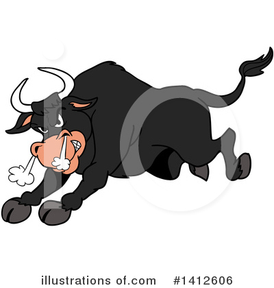 Ox Clipart #1412606 by LaffToon