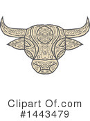 Bull Clipart #1443479 by patrimonio