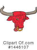 Bull Clipart #1446107 by patrimonio