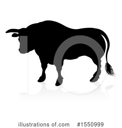 Royalty-Free (RF) Bull Clipart Illustration by AtStockIllustration - Stock Sample #1550999