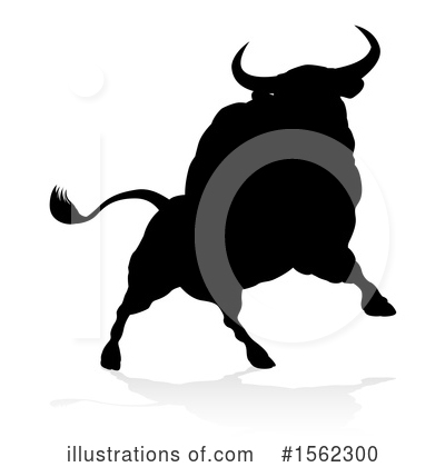 Royalty-Free (RF) Bull Clipart Illustration by AtStockIllustration - Stock Sample #1562300