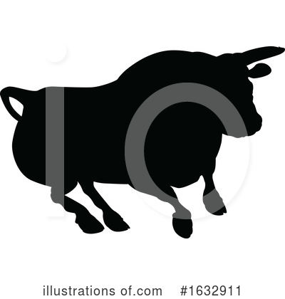 Royalty-Free (RF) Bull Clipart Illustration by AtStockIllustration - Stock Sample #1632911
