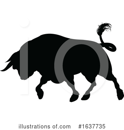 Royalty-Free (RF) Bull Clipart Illustration by AtStockIllustration - Stock Sample #1637735