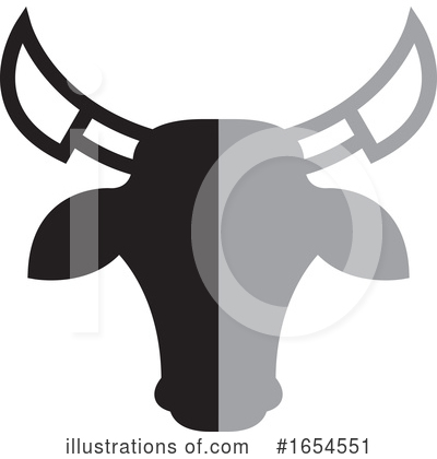Royalty-Free (RF) Bull Clipart Illustration by Lal Perera - Stock Sample #1654551