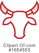 Bull Clipart #1654553 by Lal Perera