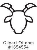Bull Clipart #1654554 by Lal Perera