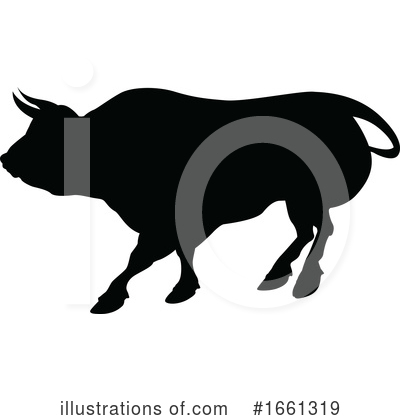 Royalty-Free (RF) Bull Clipart Illustration by AtStockIllustration - Stock Sample #1661319