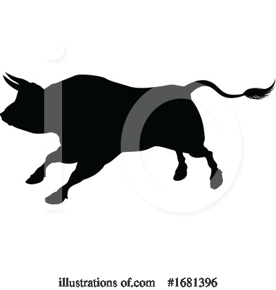 Royalty-Free (RF) Bull Clipart Illustration by AtStockIllustration - Stock Sample #1681396