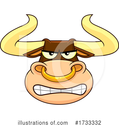 Cow Clipart #1733332 by Hit Toon