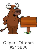 Bull Clipart #215288 by Cory Thoman