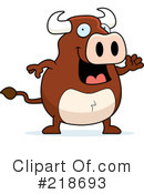 Bull Clipart #218693 by Cory Thoman