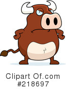 Bull Clipart #218697 by Cory Thoman