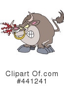 Bull Clipart #441241 by toonaday