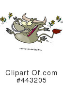 Bull Clipart #443205 by toonaday