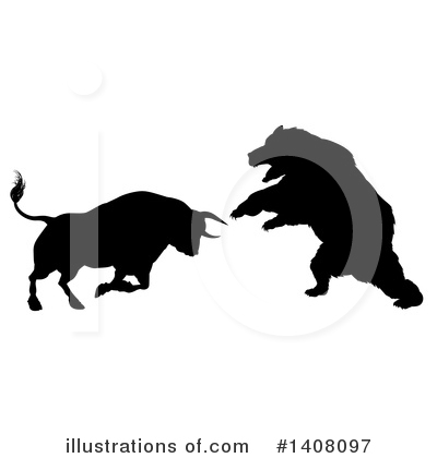Royalty-Free (RF) Bull Market Clipart Illustration by AtStockIllustration - Stock Sample #1408097