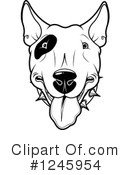 Bull Terrier Clipart #1245954 by Pushkin