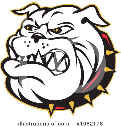 Royalty-Free (RF) Bulldog Clipart Illustration by patrimonio - Stock Sample #1082178