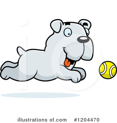 Royalty-Free (RF) Bulldog Clipart Illustration by Cory Thoman - Stock Sample #1204470