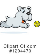 Bulldog Clipart #1204470 by Cory Thoman