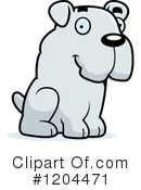 Bulldog Clipart #1204471 by Cory Thoman