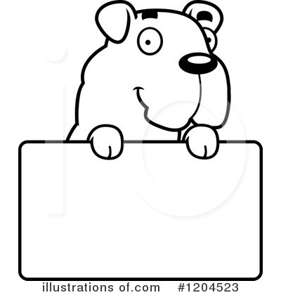 Royalty-Free (RF) Bulldog Clipart Illustration by Cory Thoman - Stock Sample #1204523