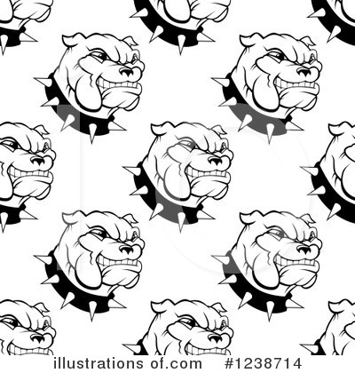 Royalty-Free (RF) Bulldog Clipart Illustration by Vector Tradition SM - Stock Sample #1238714