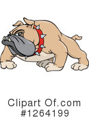 Bulldog Clipart #1264199 by Dennis Holmes Designs