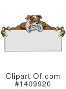 Bulldog Clipart #1409920 by AtStockIllustration