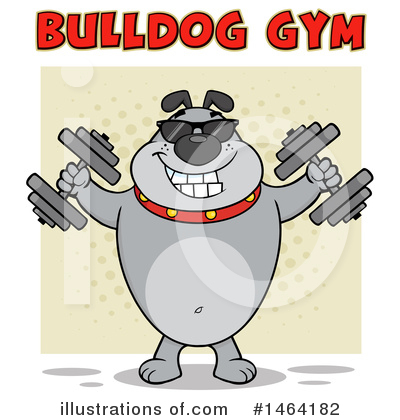 Royalty-Free (RF) Bulldog Clipart Illustration by Hit Toon - Stock Sample #1464182