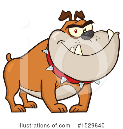 Bulldog Clipart #1529640 by Hit Toon