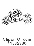 Bulldog Clipart #1532330 by AtStockIllustration