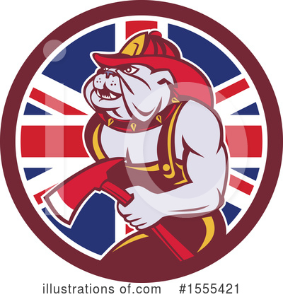 Royalty-Free (RF) Bulldog Clipart Illustration by patrimonio - Stock Sample #1555421