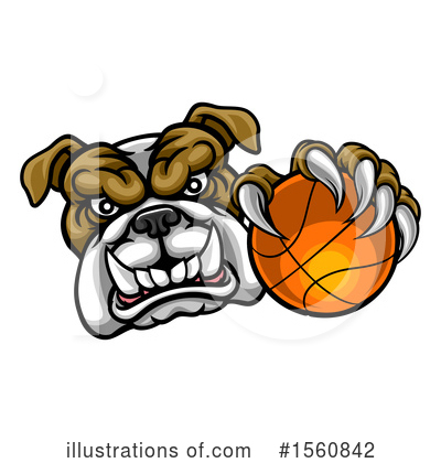 Royalty-Free (RF) Bulldog Clipart Illustration by AtStockIllustration - Stock Sample #1560842