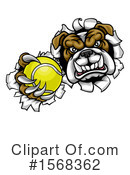 Bulldog Clipart #1568362 by AtStockIllustration