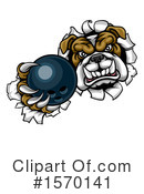 Bulldog Clipart #1570141 by AtStockIllustration